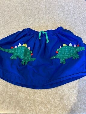 Mini Boden dinosaur skirt